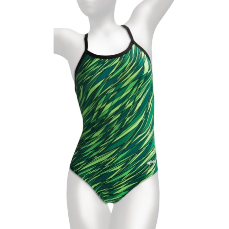 76%OFF ワンピース水着 Dolfinハイドラ水着 - （女性用）UPF 50+、Chloroban（R）、V-戻ります Dolfin Hydra Swimsuit - UPF 50+ Chloroban(R) V-Back (For Women)